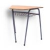 Pupitre trapezoidal - formalita roble - estructura gris mercurio