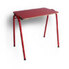 Pupitre unipersonal kinder 60x40x55 - formalita roja - estructura roja